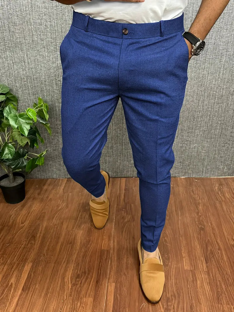Moderne Herren Hose – Schmaler Schnitt – Stilvoll & Komfortabel