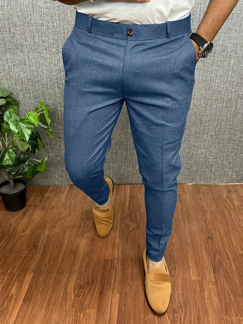 Moderne Herren Hose – Schmaler Schnitt – Stilvoll & Komfortabel