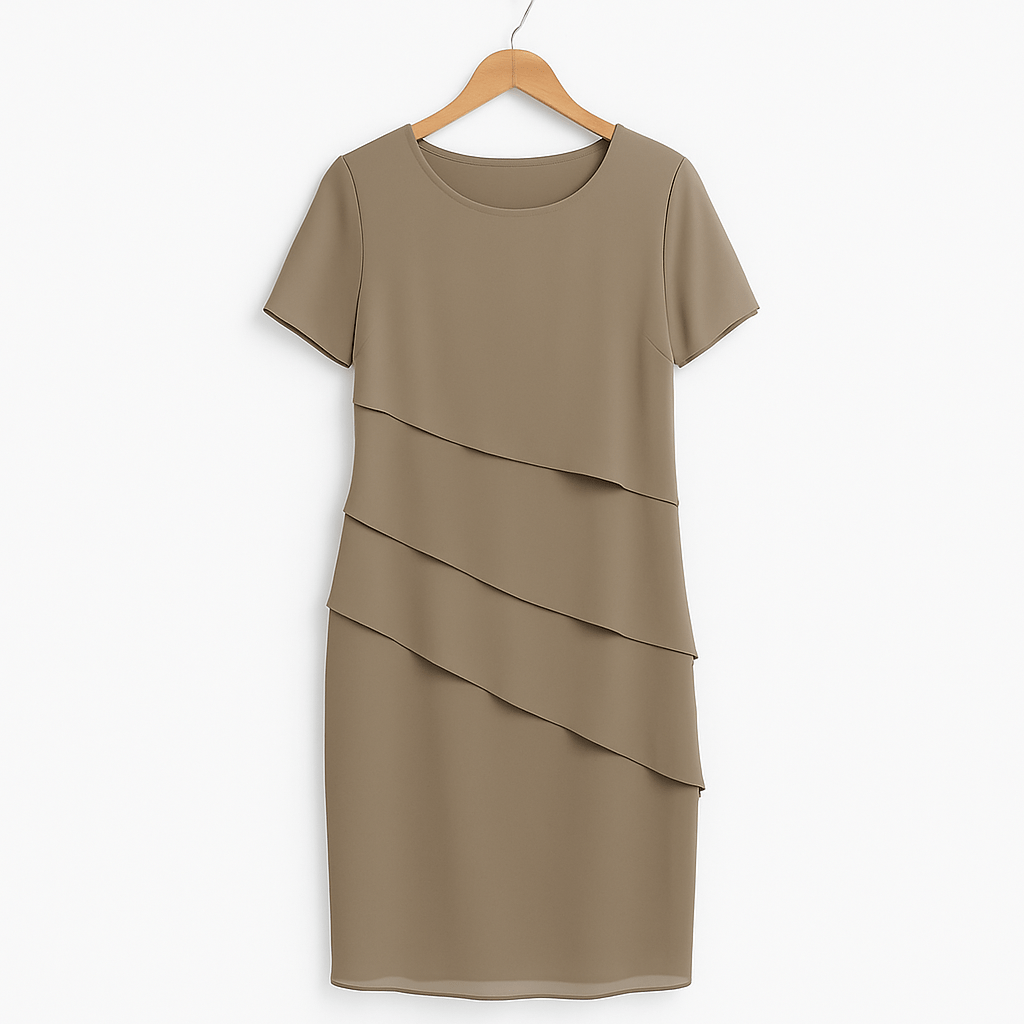 Müller Mode – Chiffonkleid – Anmutige Stufen und Eleganz