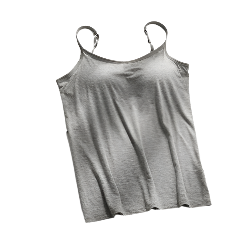 Müller Mode – Damen Top – Mit Integriertem BH für Komfort und Figurnahe Passform