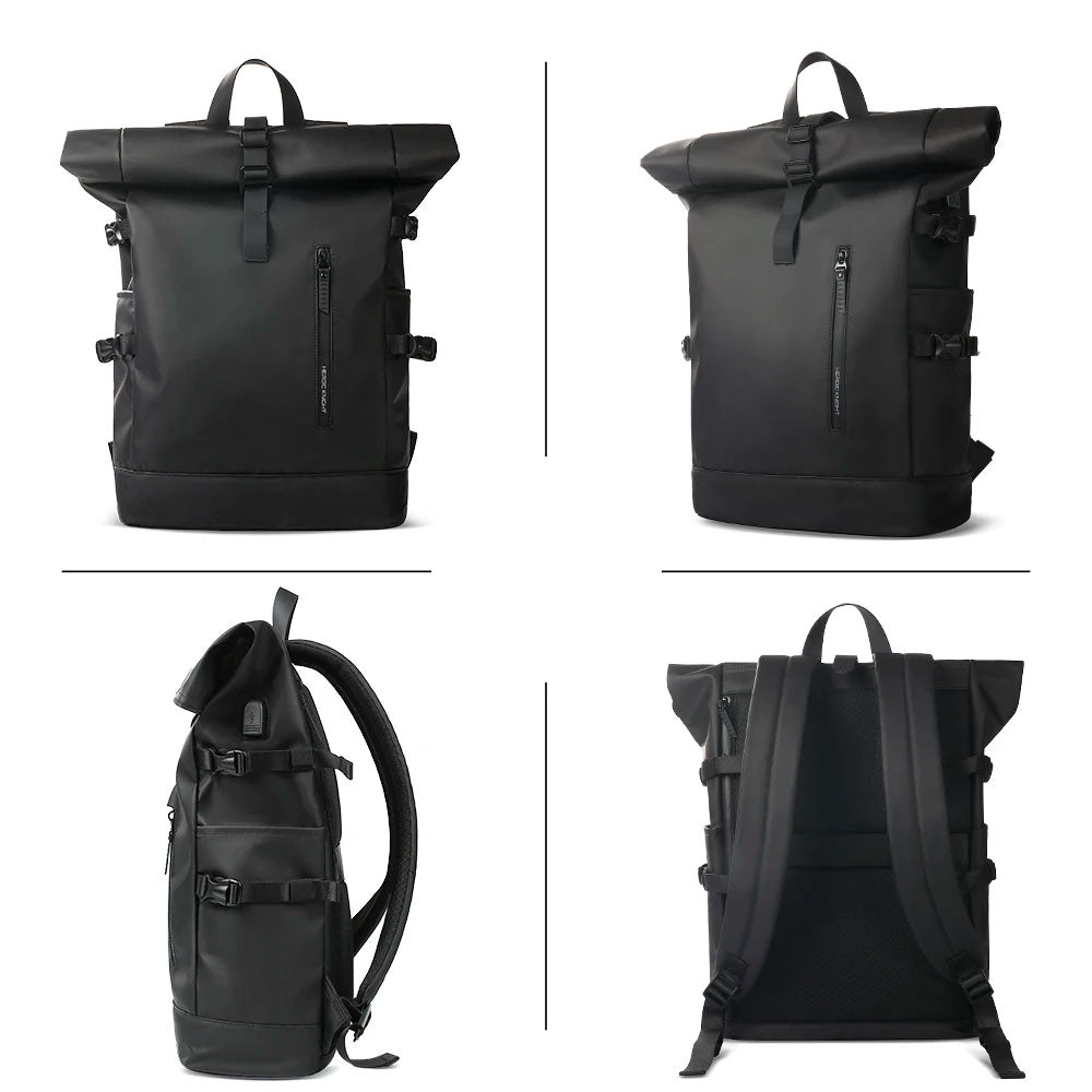 Nilo Wasserdichter Rucksack – Laptop Rucksack – Erweiterbar & Praktisch für Reisen