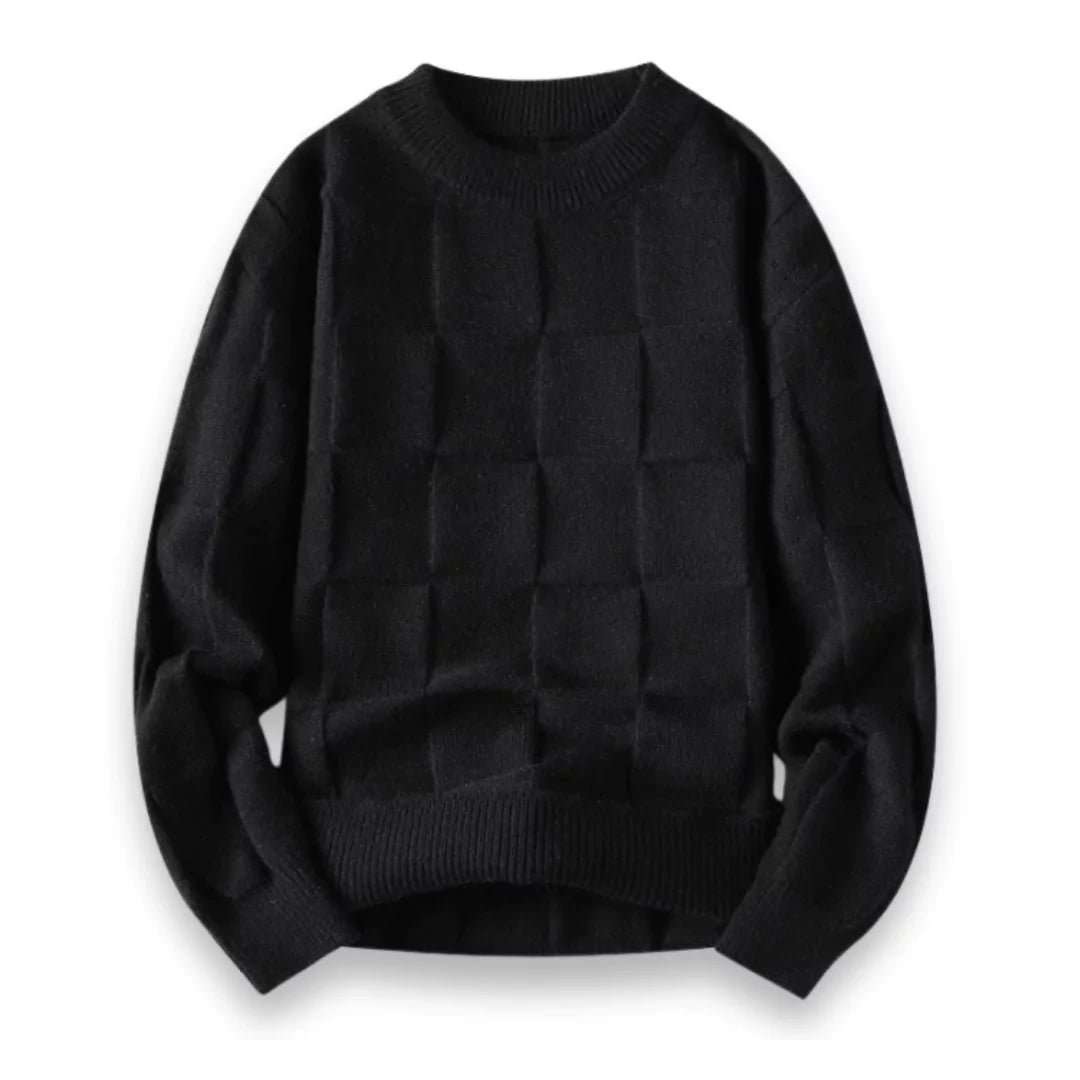 Premium Baumwolle Herren – Strickpullover – Klassischer Schnitt & Komfort