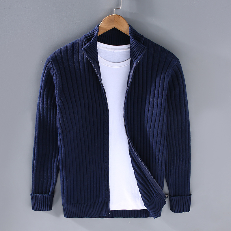 Premium – Strickjacke für Herren – Elegante Baumwollqualität 3