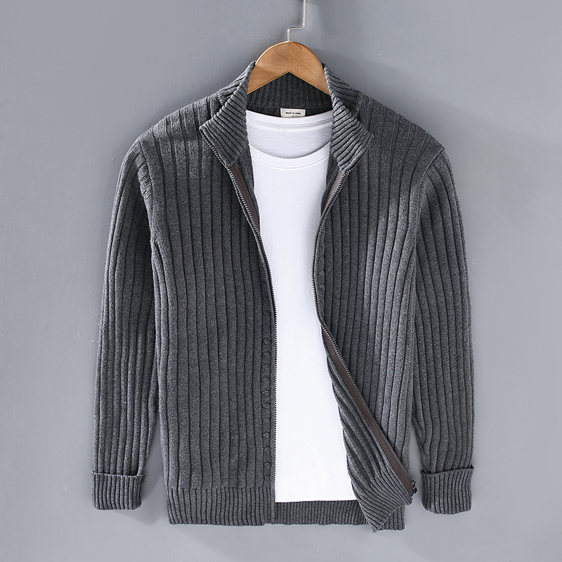 Premium – Strickjacke für Herren – Elegante Baumwollqualität 4