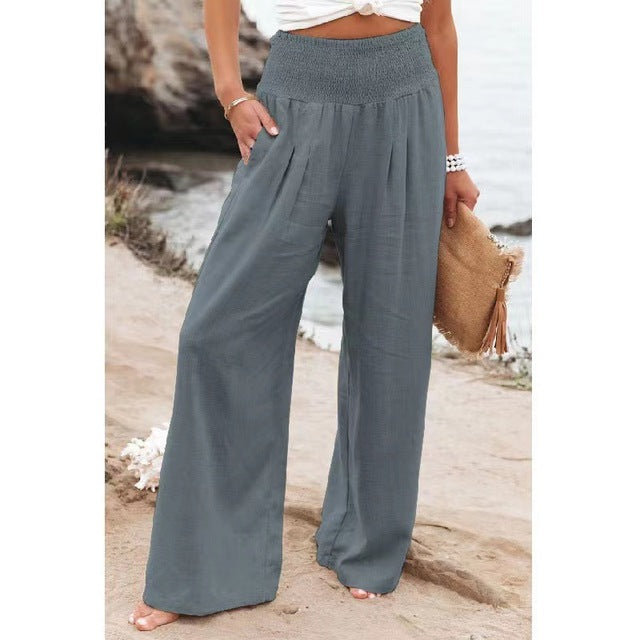 Rina – Leinenhose Damen – Hochwertig, Hochgeschnitten & Vielseitig