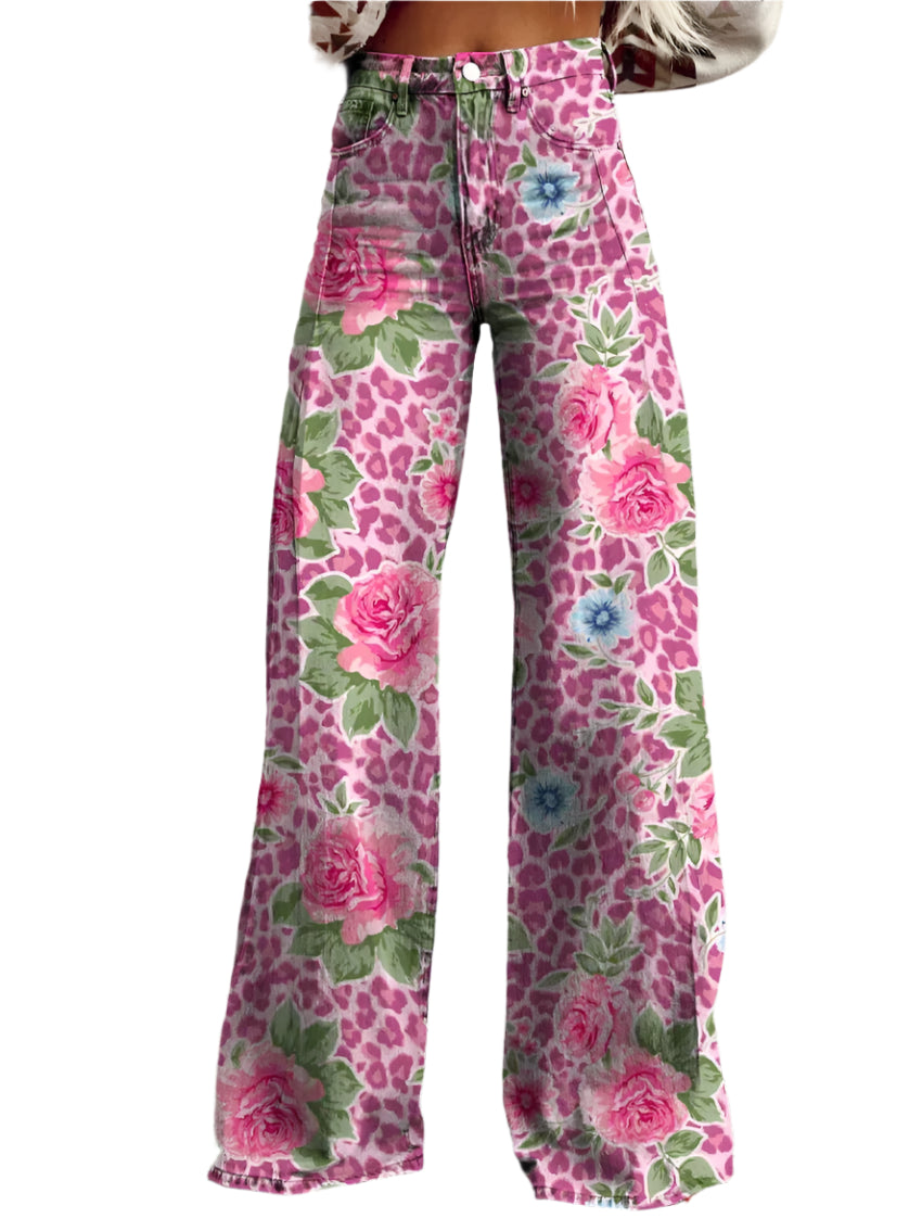 Ritan – Damenhose – Bequeme Lange Denim Hose für Stilvolle Sommerlooks