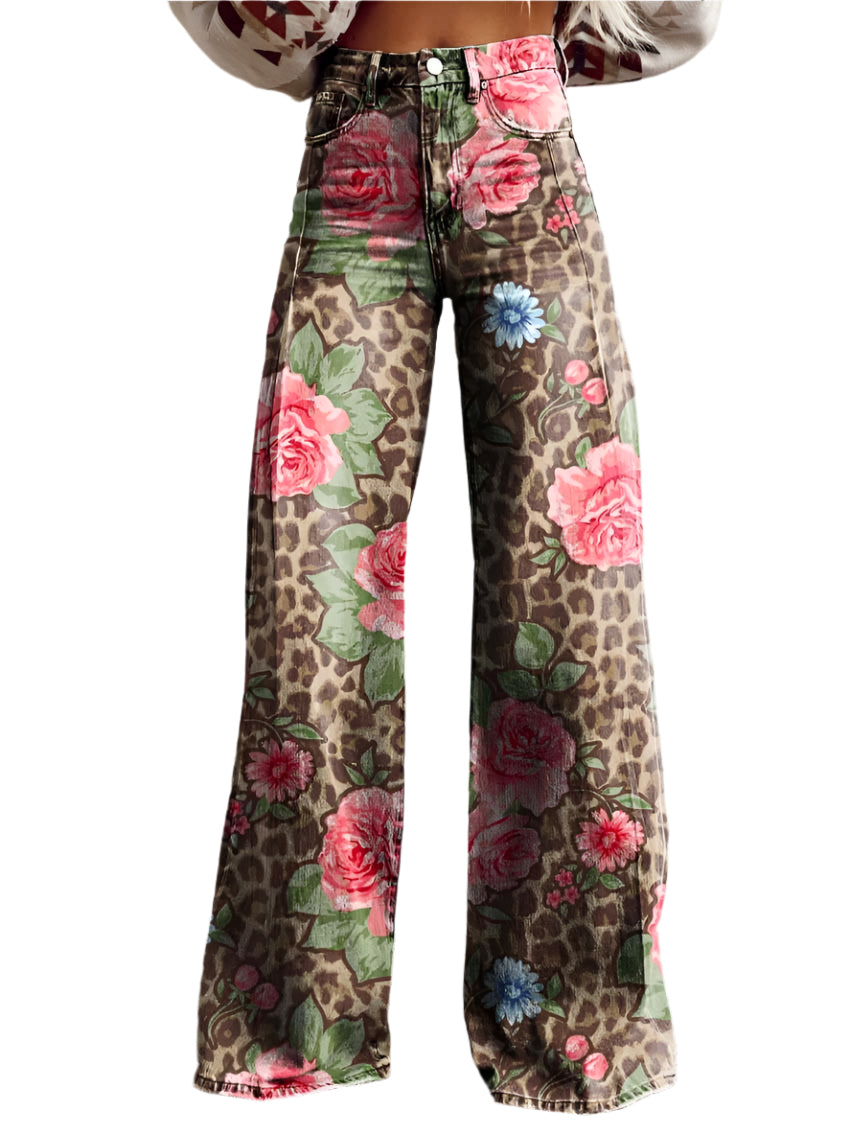 Ritan – Damenhose – Bequeme Lange Denim Hose für Stilvolle Sommerlooks