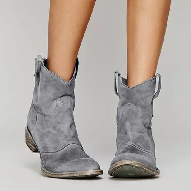 Sammy – Western Stiefeletten Für Damen – Vintage & Vielseitig