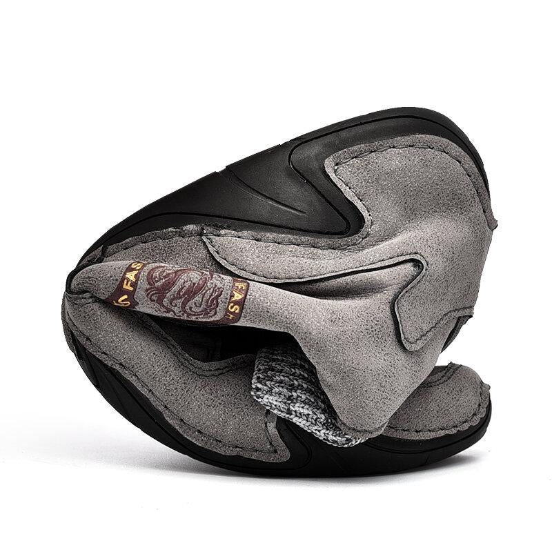 Sockenstiefel aus Mikrofaser-Leder für Herren – Bequemer und vielseitiger Stil