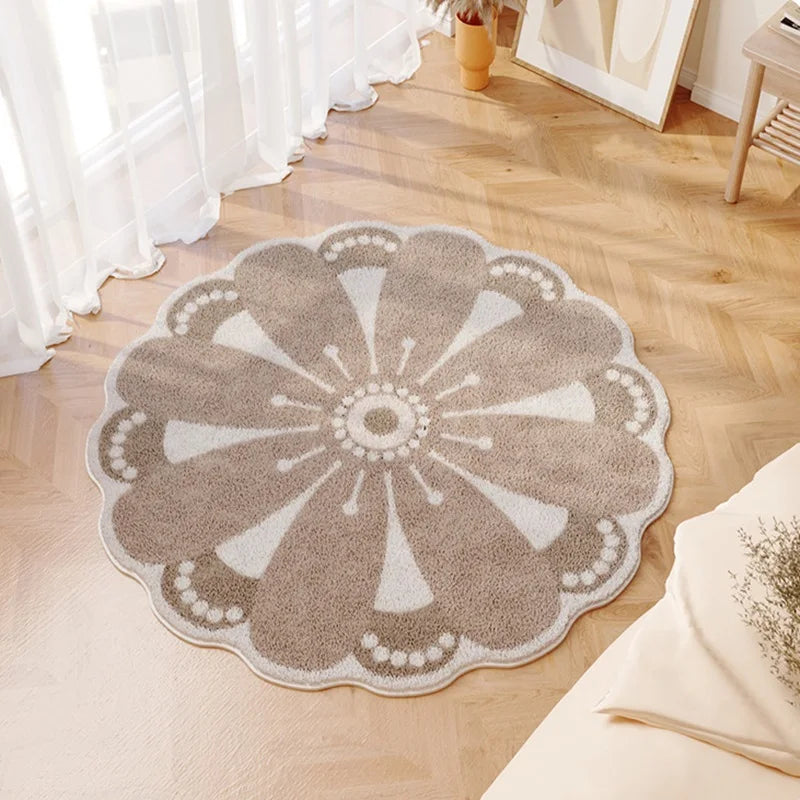 Sonnenblumen Teppich – Flauschig, fröhlich & pflegeleicht