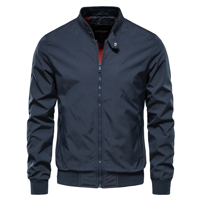 Stehkragen Übergangsjacke für Herren – Stilvoll & Funktional 3