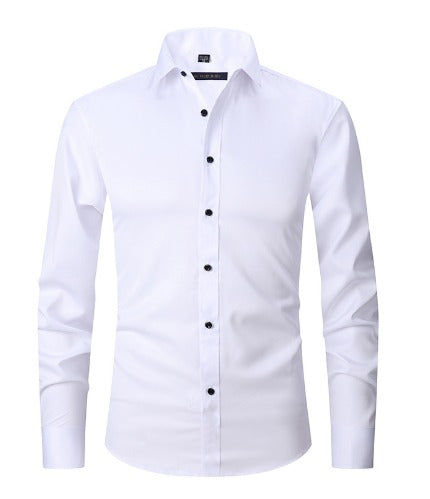Stretch Hemd für Herren – Knitterfrei & Bequem 3