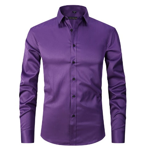 Stretch Hemd für Herren – Knitterfrei & Bequem 5