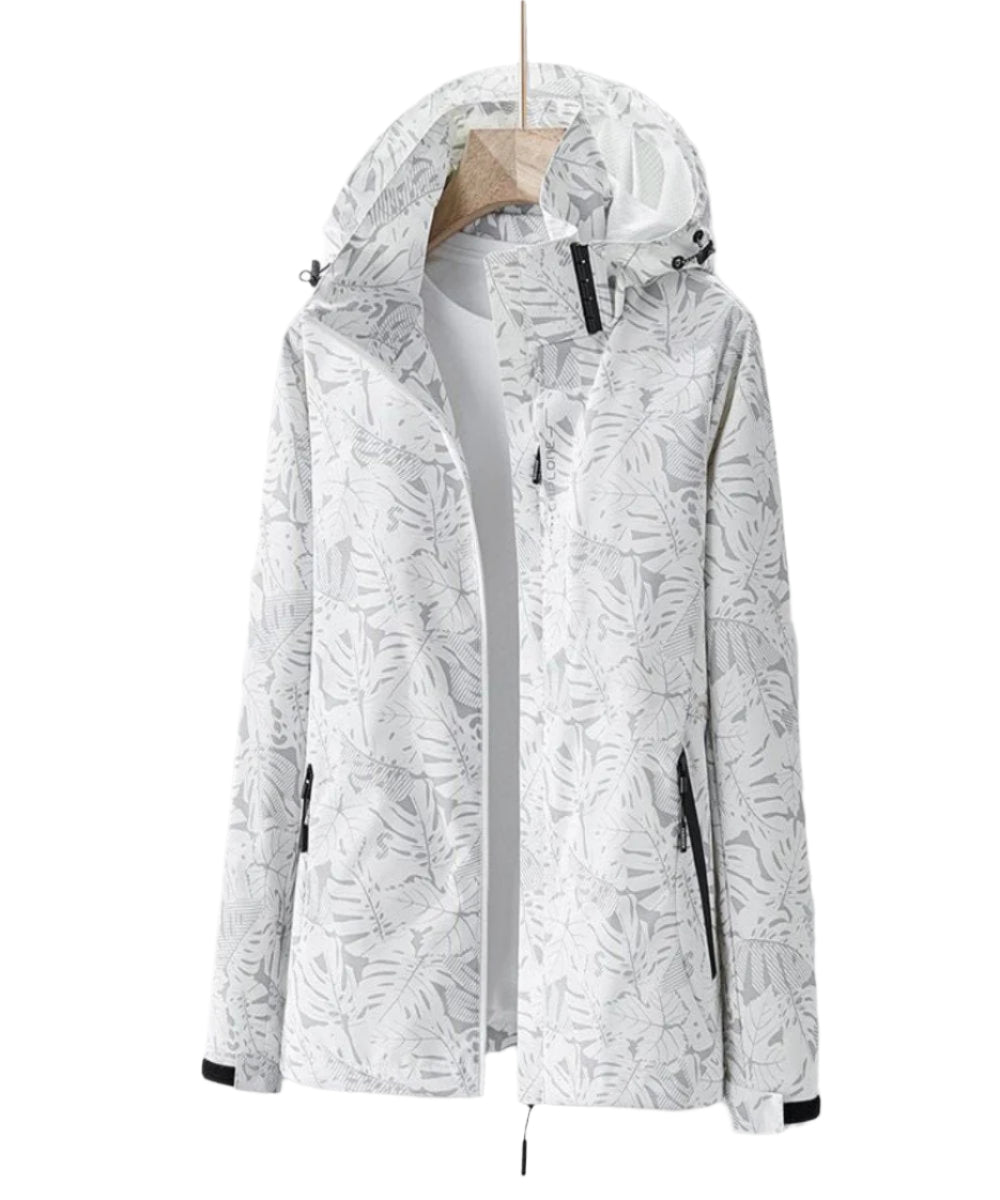Stylische Regenjacke Damen – Wasserdicht & Atmungsaktiv mit Abnehmbarer Kapuze 2