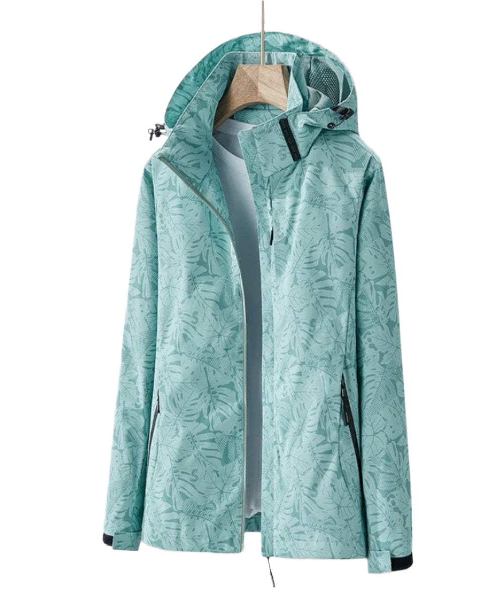 Stylische Regenjacke Damen – Wasserdicht & Atmungsaktiv mit Abnehmbarer Kapuze 4