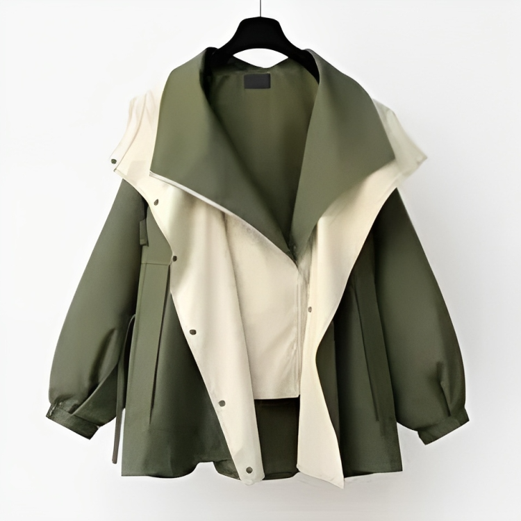 Stylische Regenjacke für Damen – Elegant & Wasserdicht