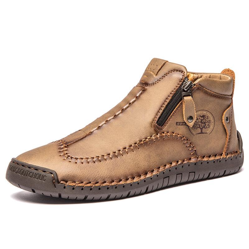 Stylische schwarze Stiefeletten für Herren – Bequem & Vielseitig