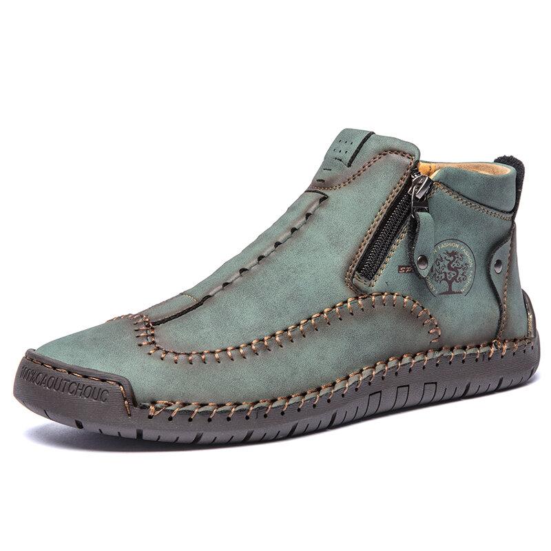 Stylische schwarze Stiefeletten für Herren – Bequem & Vielseitig