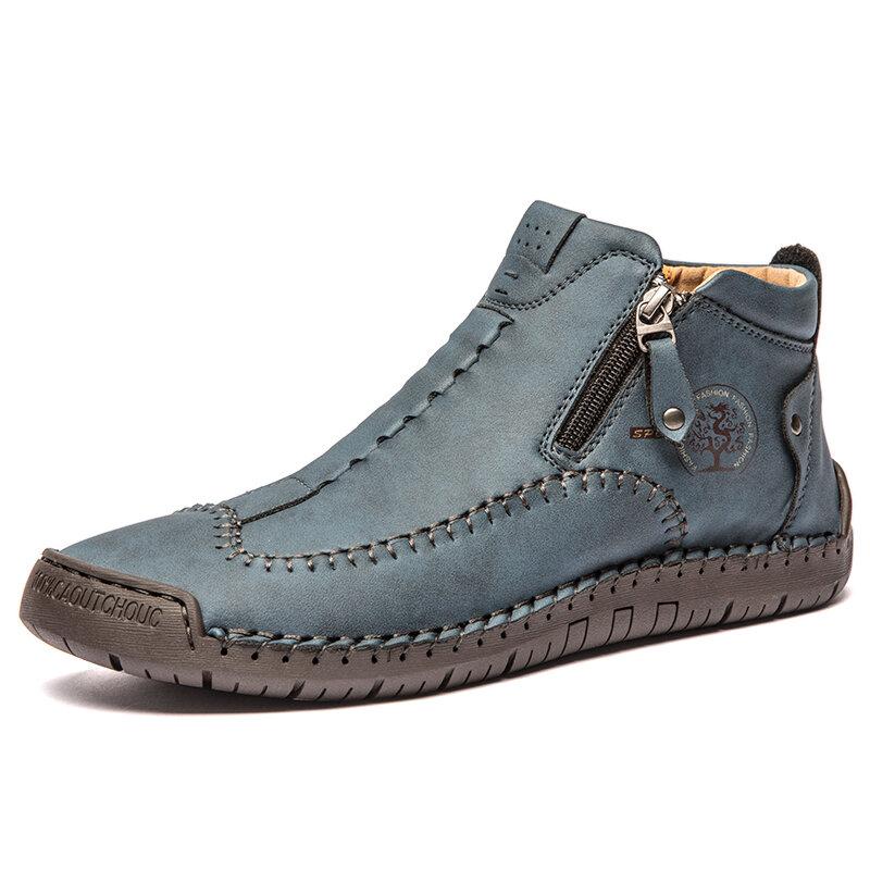 Stylische schwarze Stiefeletten für Herren – Bequem & Vielseitig