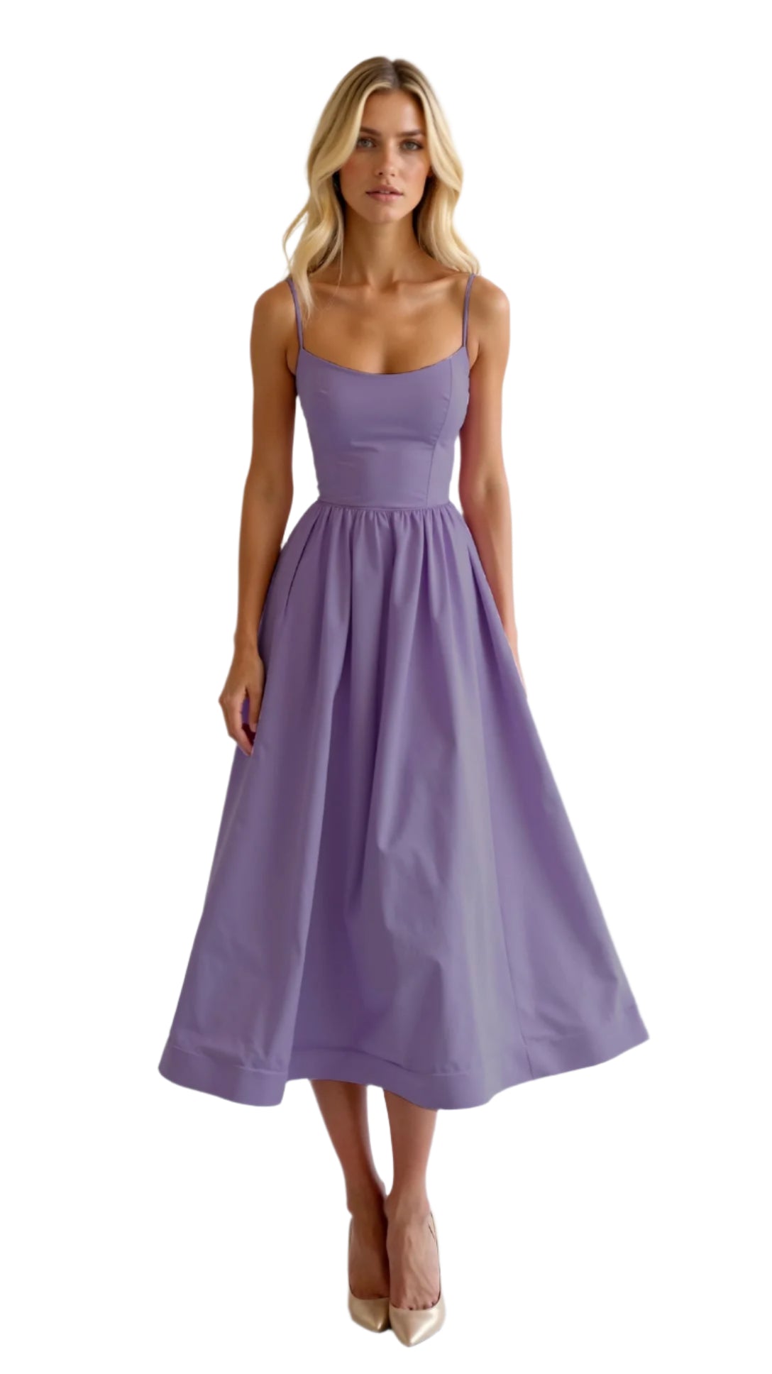 Tamara – Midikleid – Elegant Fließend für Sommerliche Anlässe