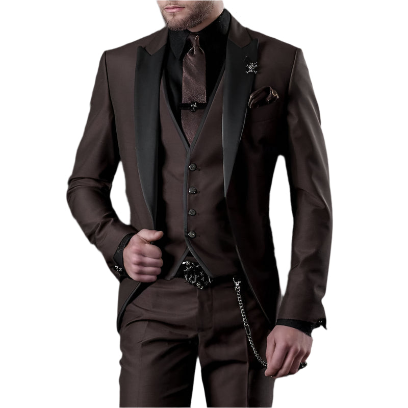 Toni – Dreiteiliger Herrenanzug – Eleganter Business-Look aus Leinen 2