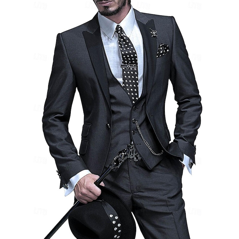 Toni – Dreiteiliger Herrenanzug – Eleganter Business-Look aus Leinen 3