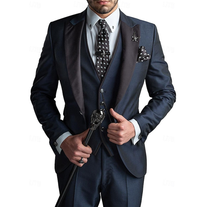 Toni – Dreiteiliger Herrenanzug – Eleganter Business-Look aus Leinen 4