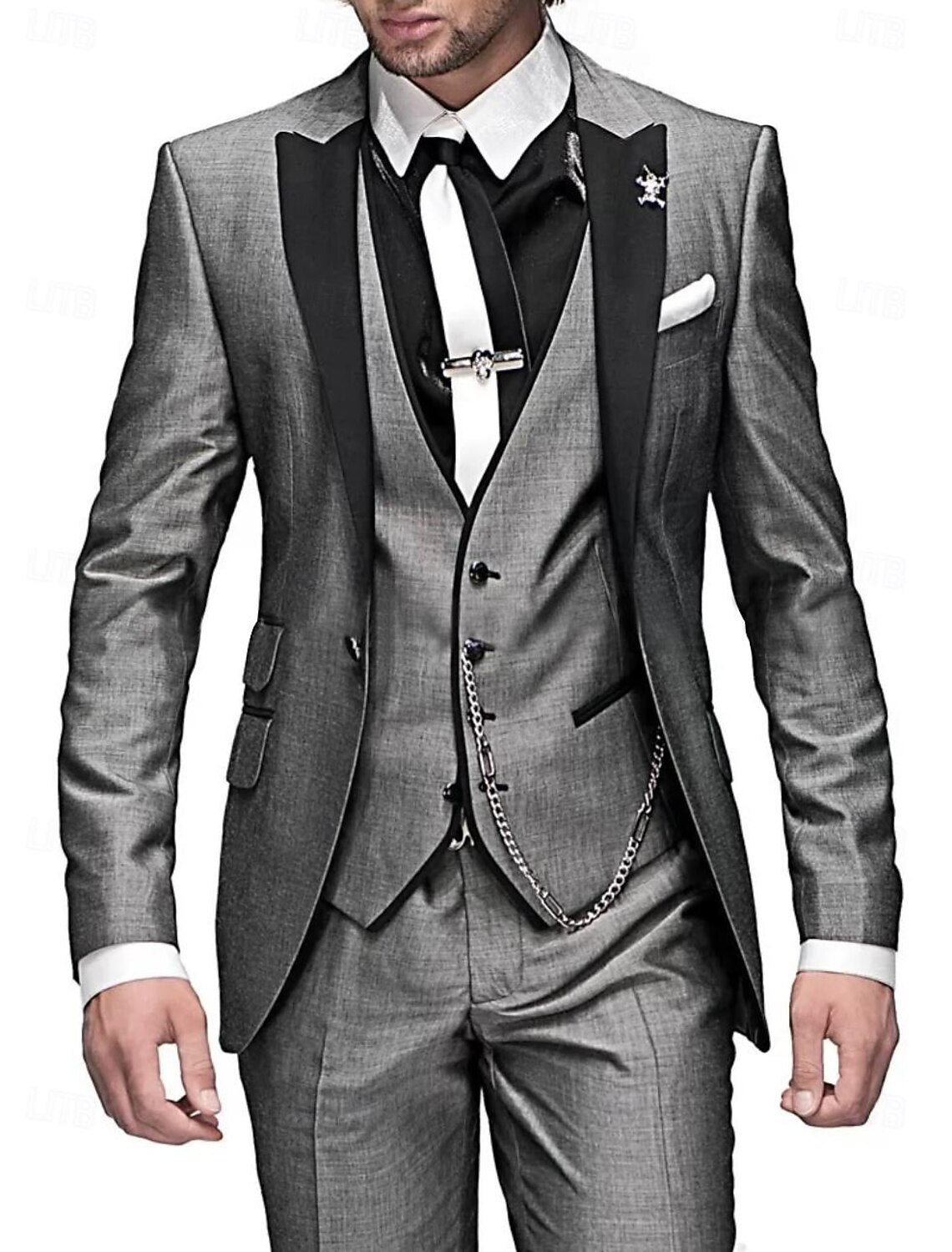 Toni – Dreiteiliger Herrenanzug – Eleganter Business-Look aus Leinen 5