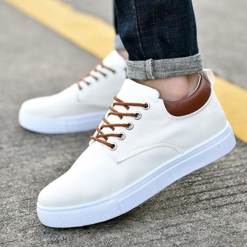 Urban Style – Canvas Sneakers für Herren – Bequem & Vielseitig