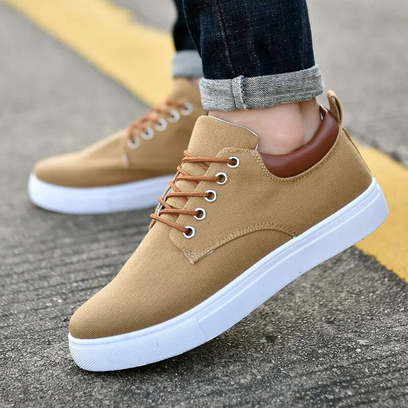 Urban Style – Canvas Sneakers für Herren – Bequem & Vielseitig