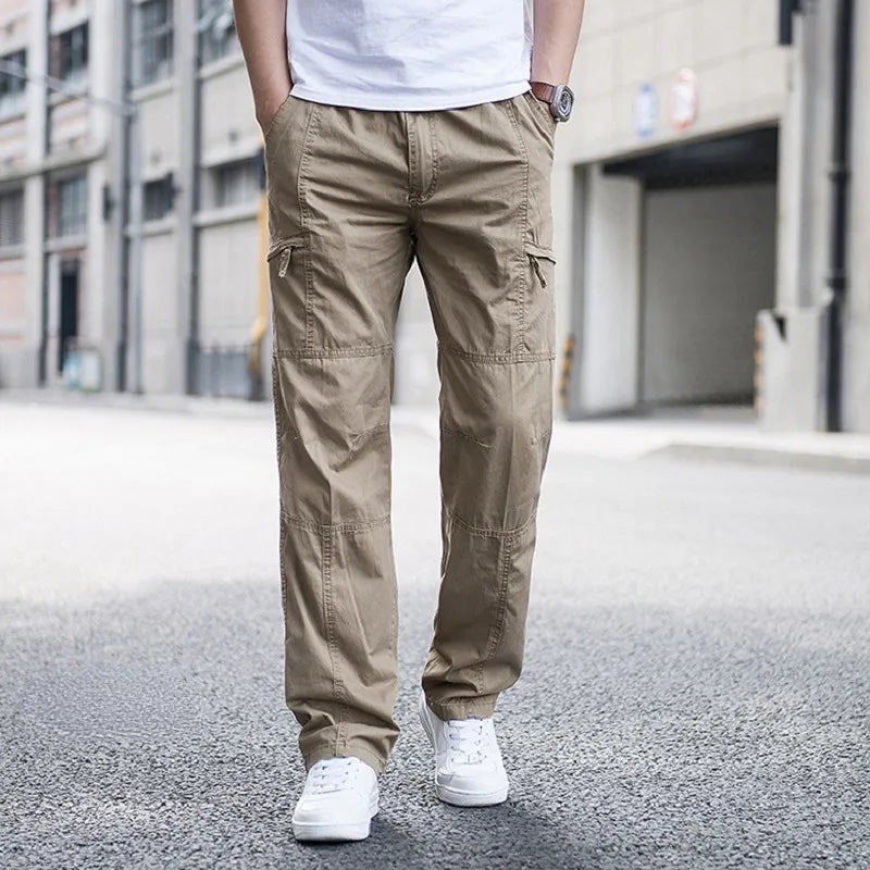 Urban Style – Cargohose Herren – Bequem mit Vielseitigen Taschen