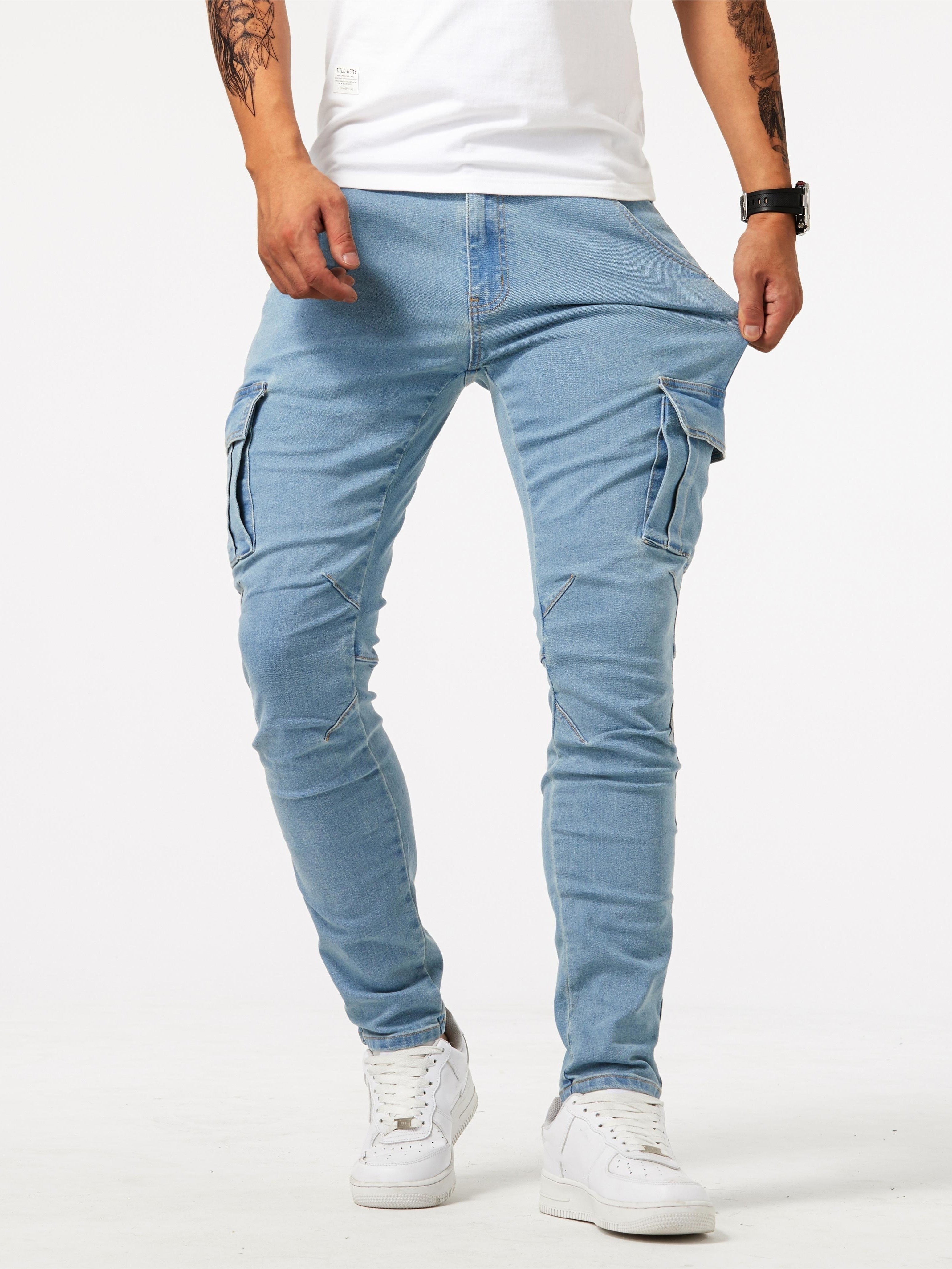 Urban Style – Herren Cargo Hosen – Bequem & Vielseitig