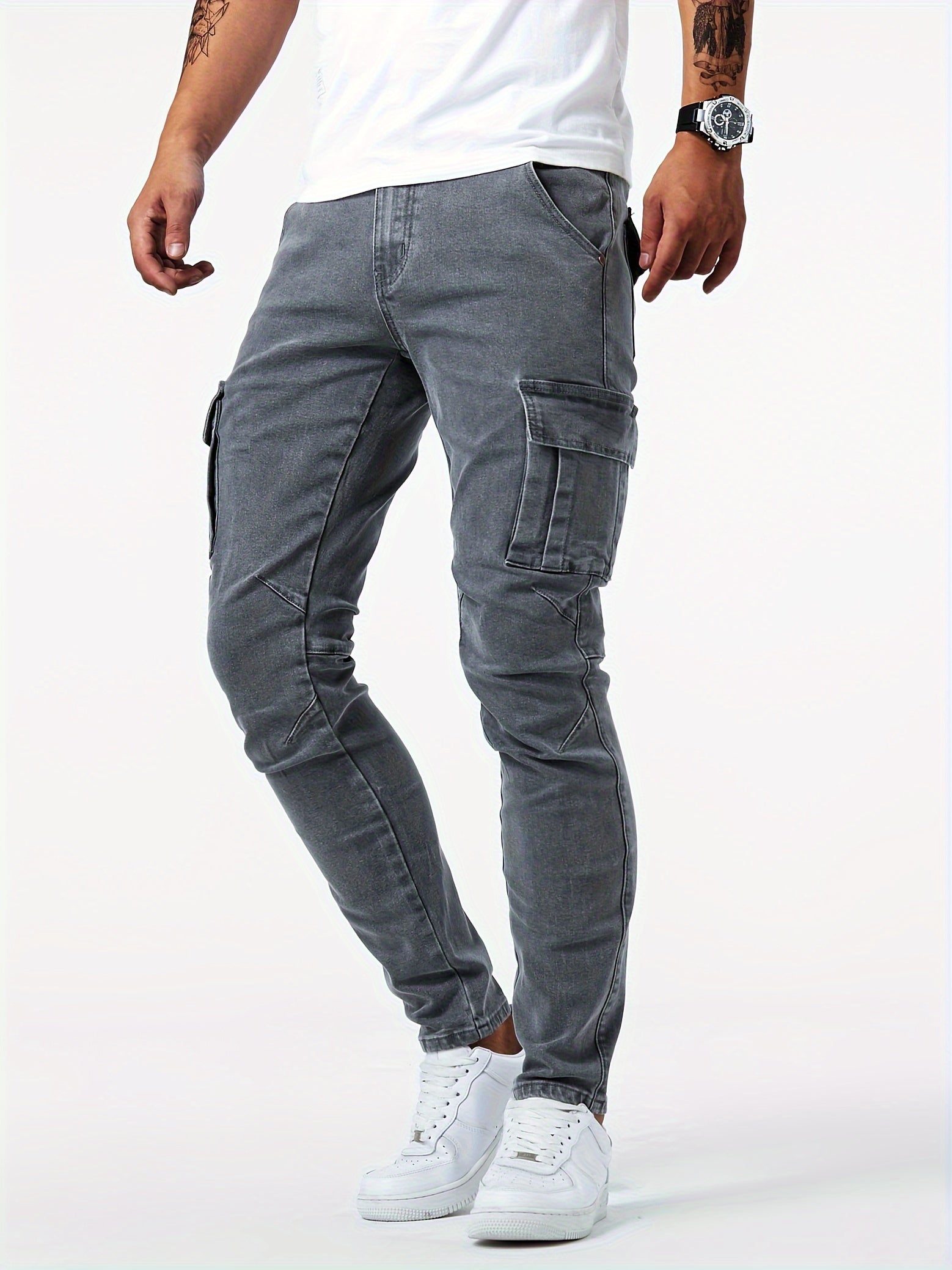 Urban Style – Herren Cargo Hosen – Bequem & Vielseitig