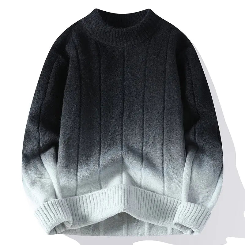 Urban Style – Herrenpullover – Moderner Farbverlauf & Atmungsaktives Material