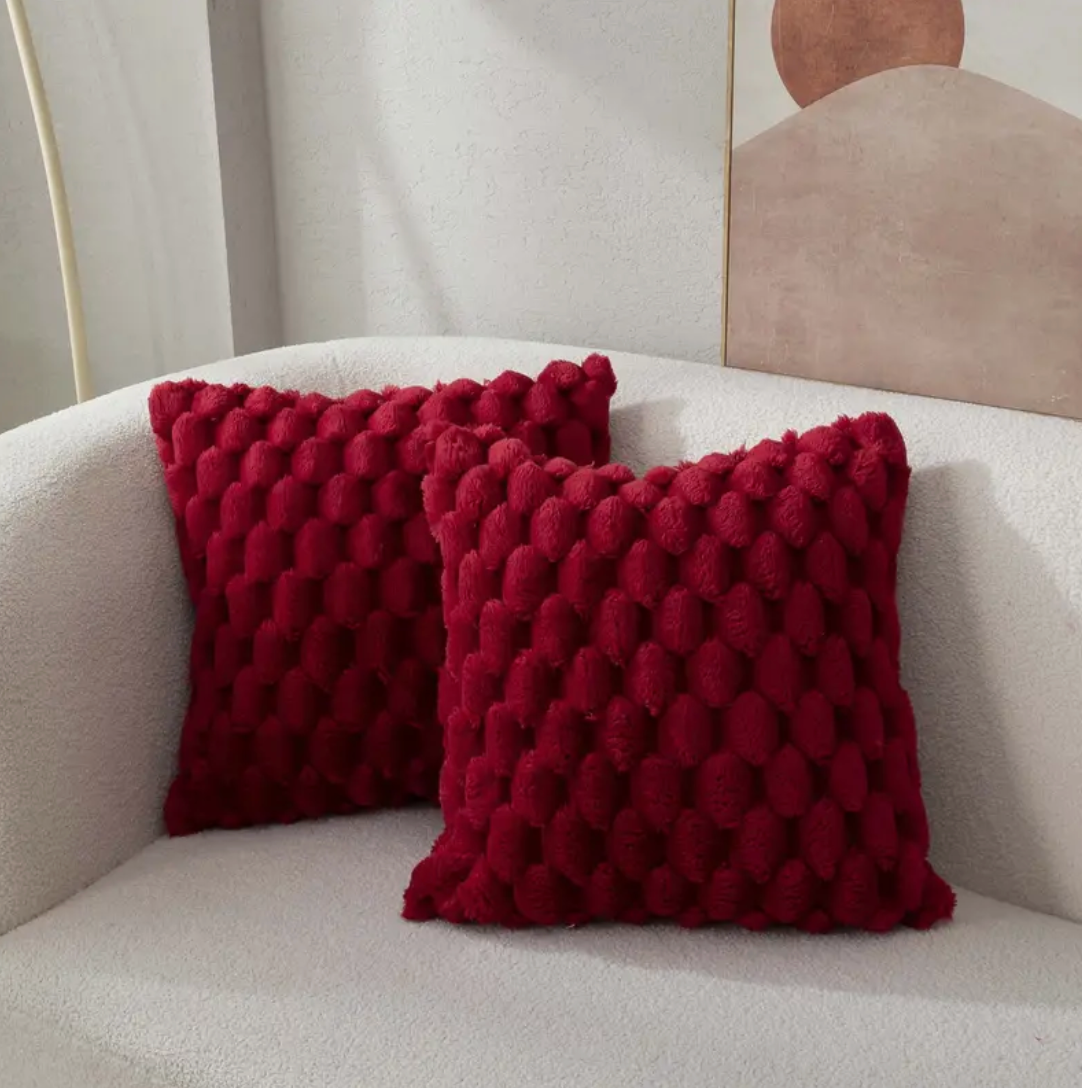 VELIA – Kuschelkissen mit samtweicher Oberfläche