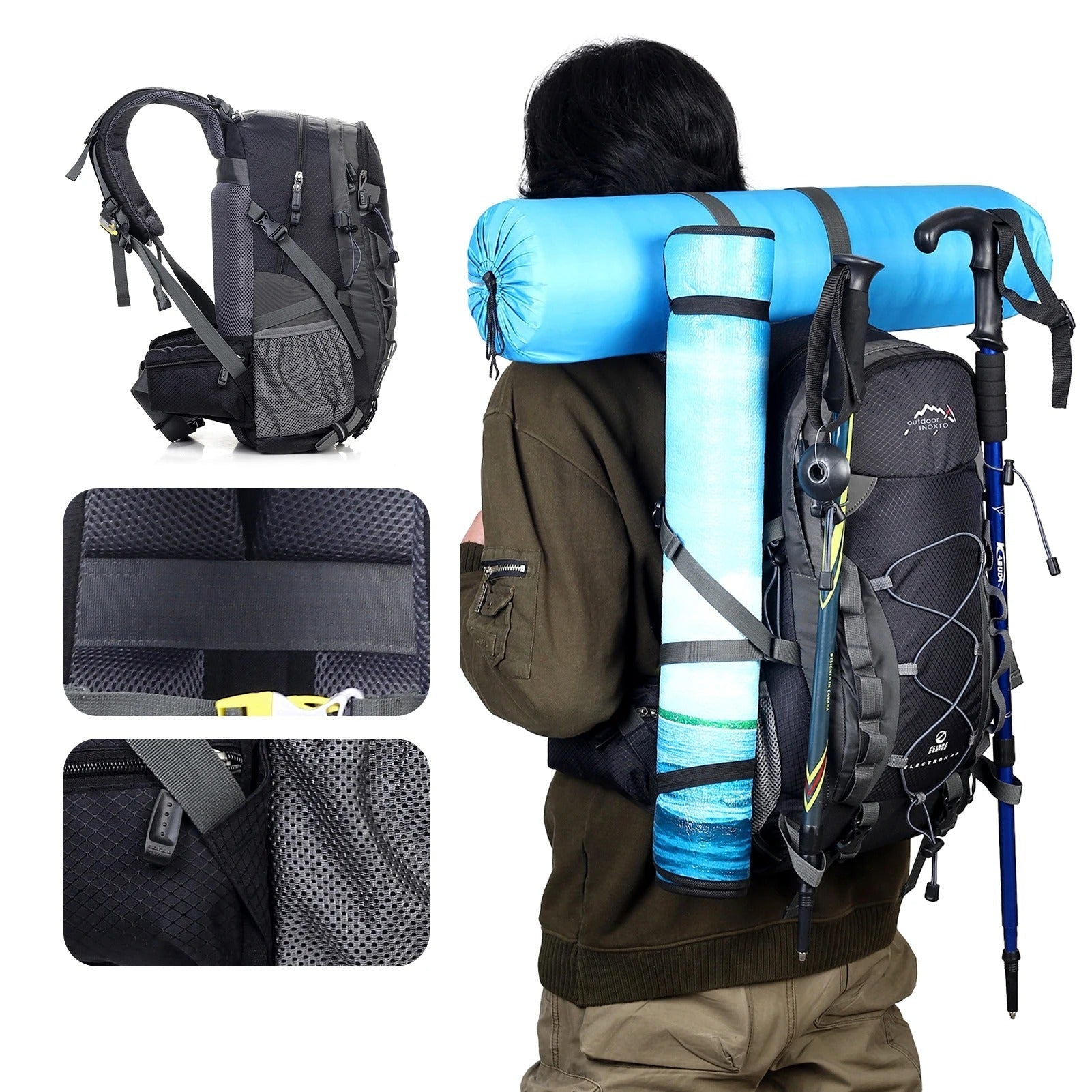 VenturePro – Wanderrucksack 40L - für Damen und Herren