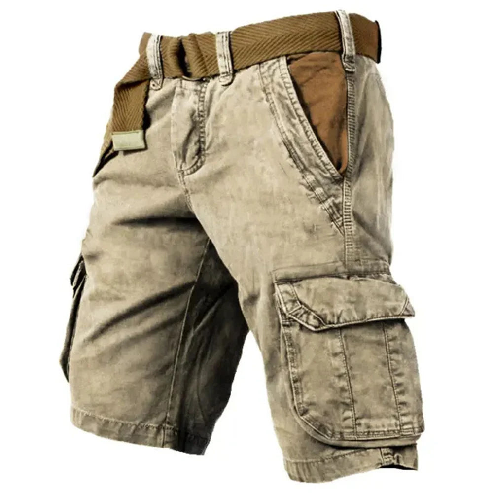 Vintage – Cargo Shorts Herren – Bequem & Vielseitig für Sommeraktivitäten