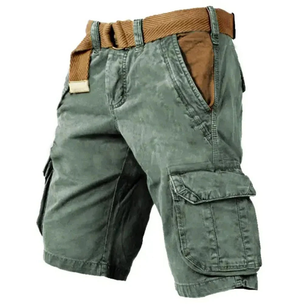 Vintage – Cargo Shorts Herren – Bequem & Vielseitig für Sommeraktivitäten