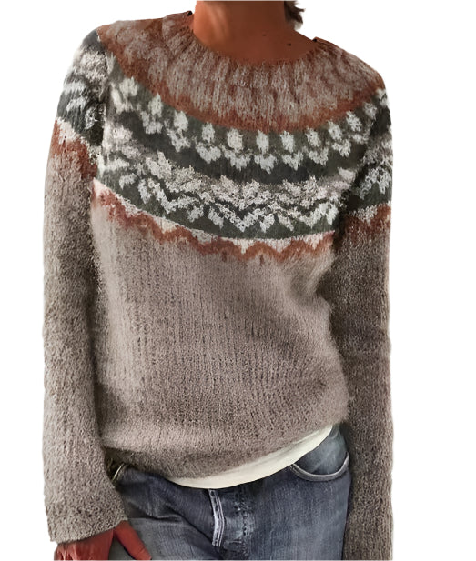 Vintage Strickpullover Damen – Klassischer Stil für den Herbst – Bequem & Vielseitig 2