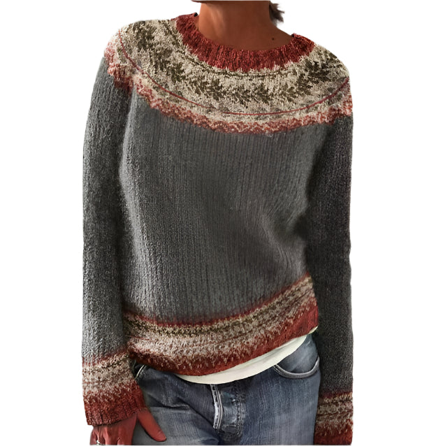 Vintage Strickpullover Damen – Klassischer Stil für den Herbst – Bequem & Vielseitig 3