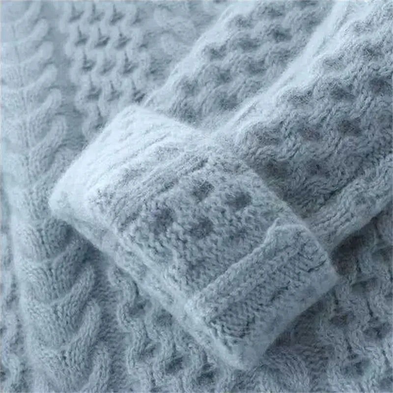 Walbusch – Damenpullover – Eleganter Zopfmuster-Pullover, Warm & Weich