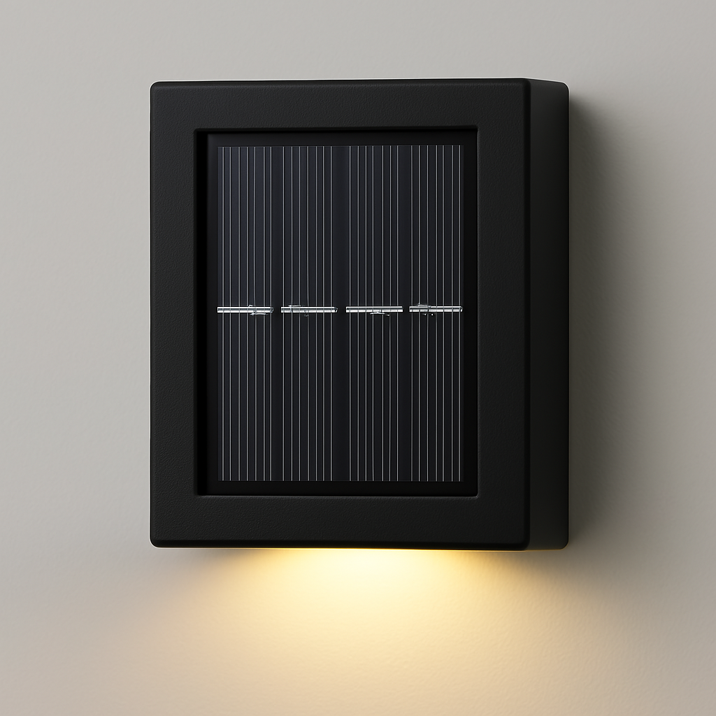 Wandleuchte Außen – Kabellos & Wetterfest – Solar LED für Terrasse und Garten 8