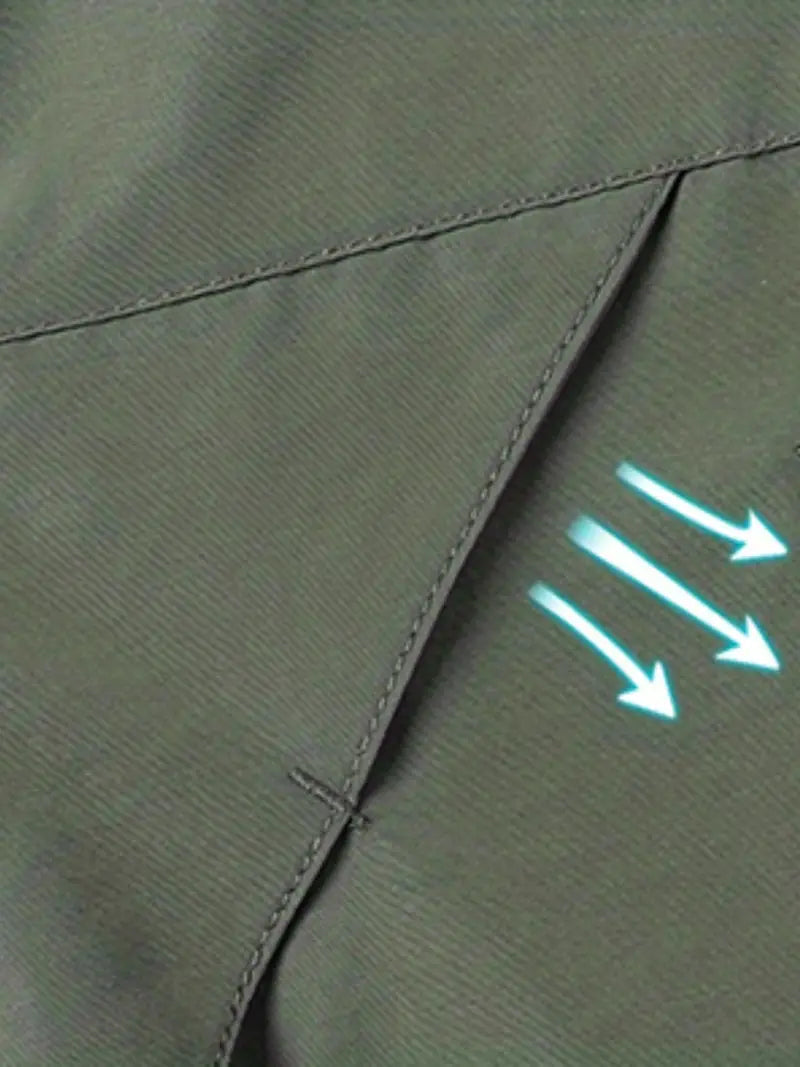 Wasser- und Winddichte Herrenjacke – Ideal für Outdoor-Aktivitäten 2