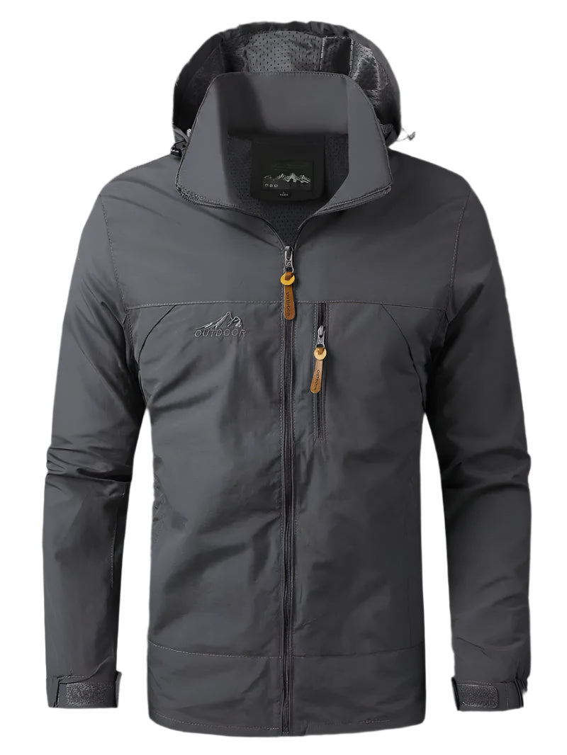 Wasser- und Winddichte Herrenjacke – Ideal für Outdoor-Aktivitäten 4