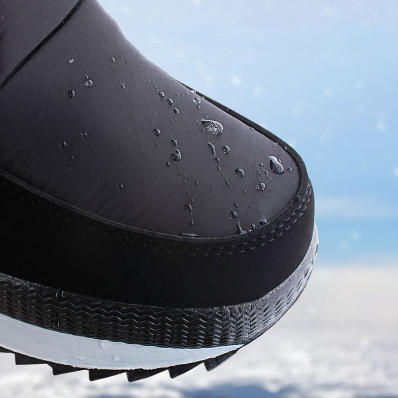 Wasserabweisende Winterstiefel für Damen – Warm & Stilvoll mit Robuster Sohle