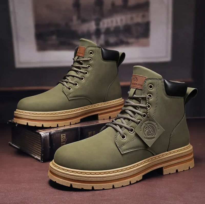 Wasserdichte Schnürstiefel für Herren – Stilvoll & Komfortabel 3