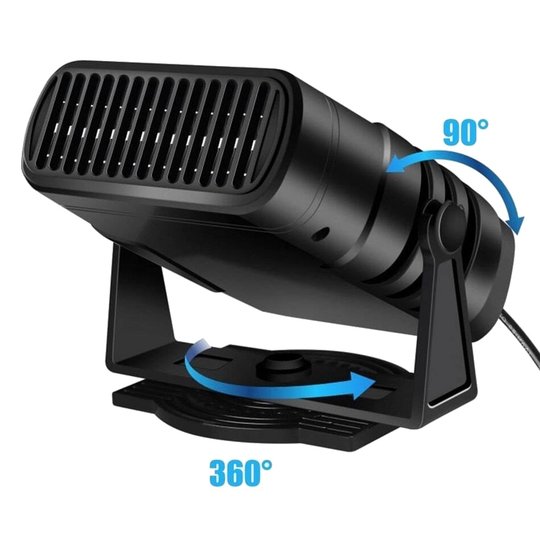 12V Autoheizung – Schnelles Heizen & Kühlen – 360° Drehbar für Ganzjahresnutzung