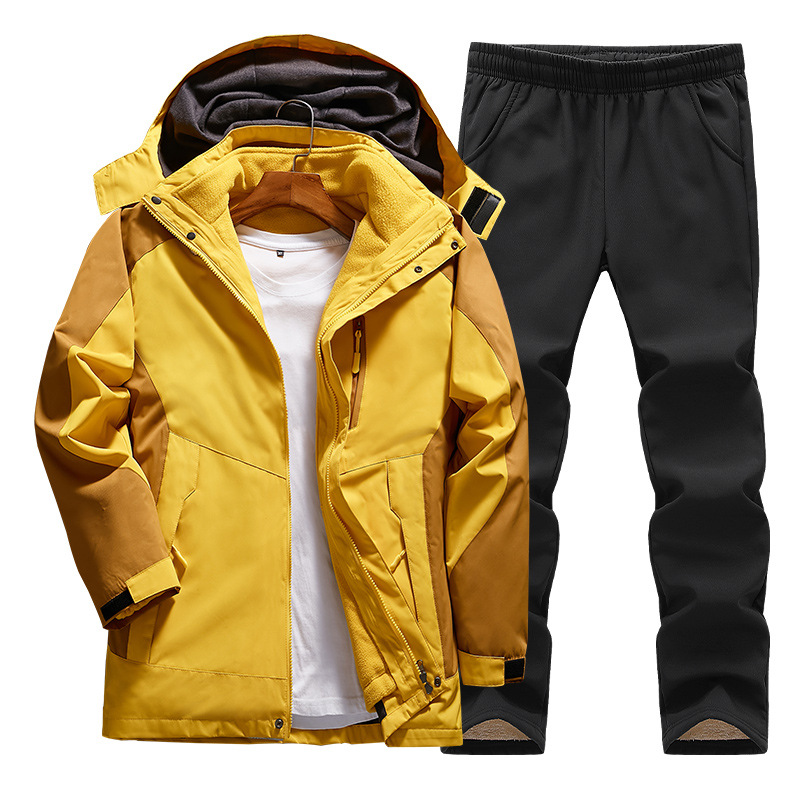 3-in-1 Damen Outdoor Set – Wasser- und Winddicht – Robustes Softshell-Material 4
