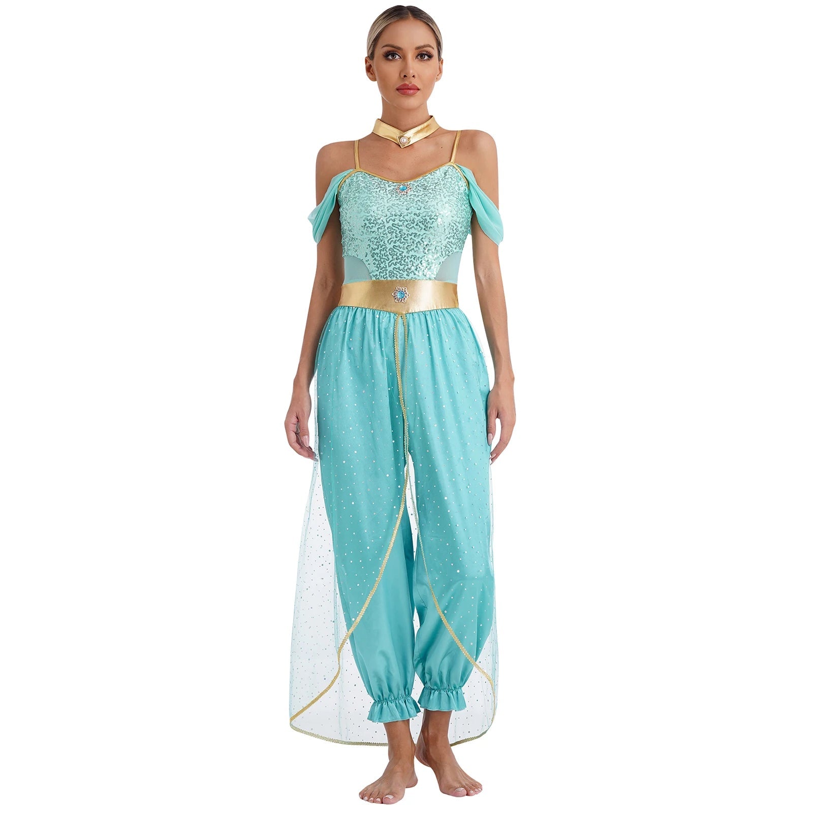 Aimee – Kostüm – Elegantes Schulterfreies Design für Halloween & Karneval