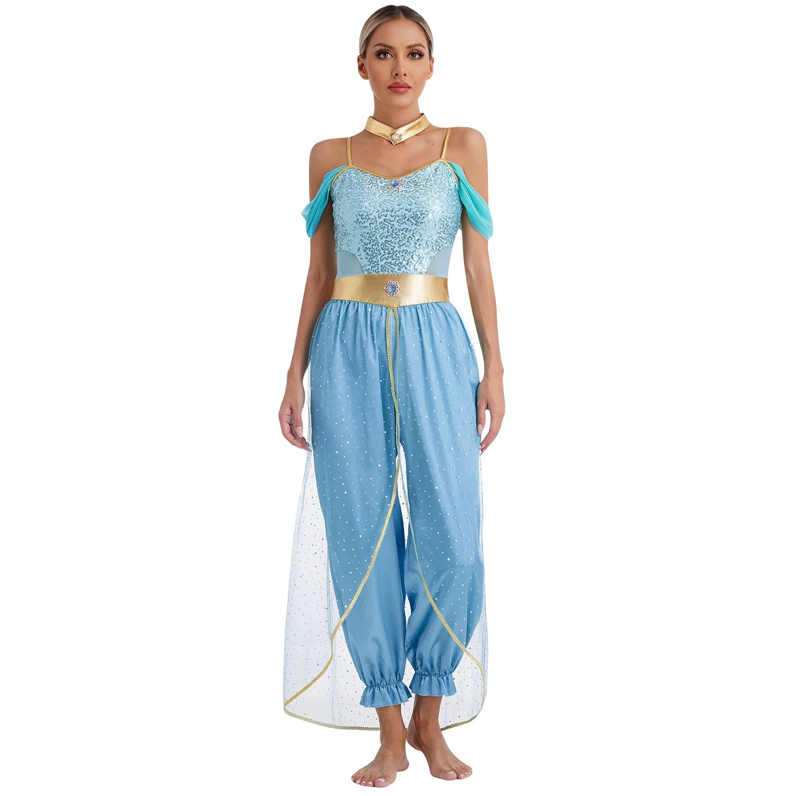 Aimee – Kostüm – Elegantes Schulterfreies Design für Halloween & Karneval